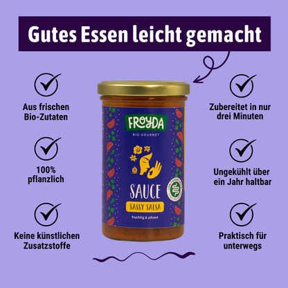 Sauce Salsa Bio Smooth (250g)