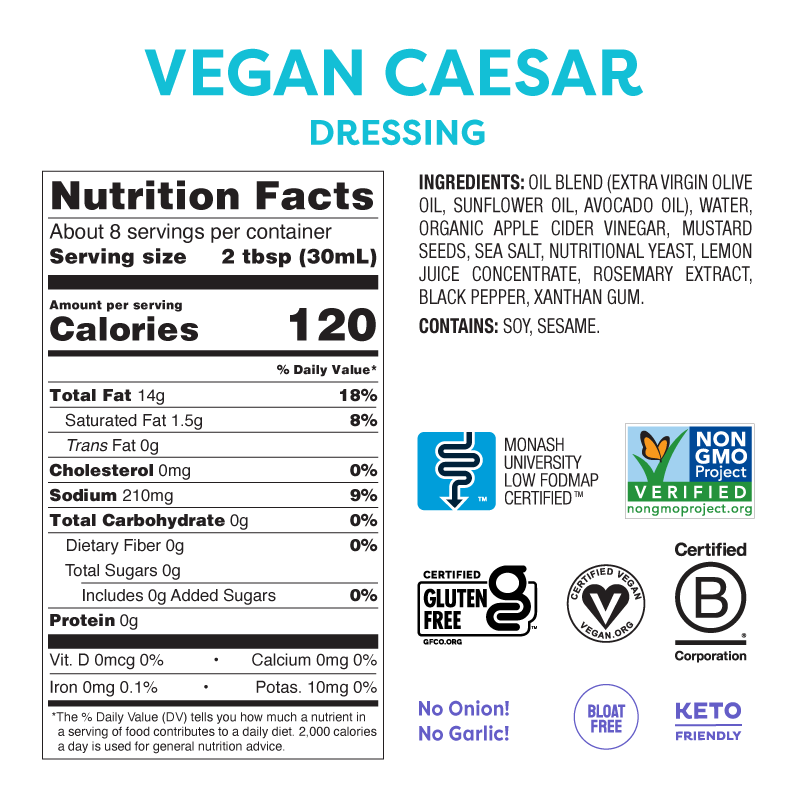 Condimento per insalata Caesar (236ml)
