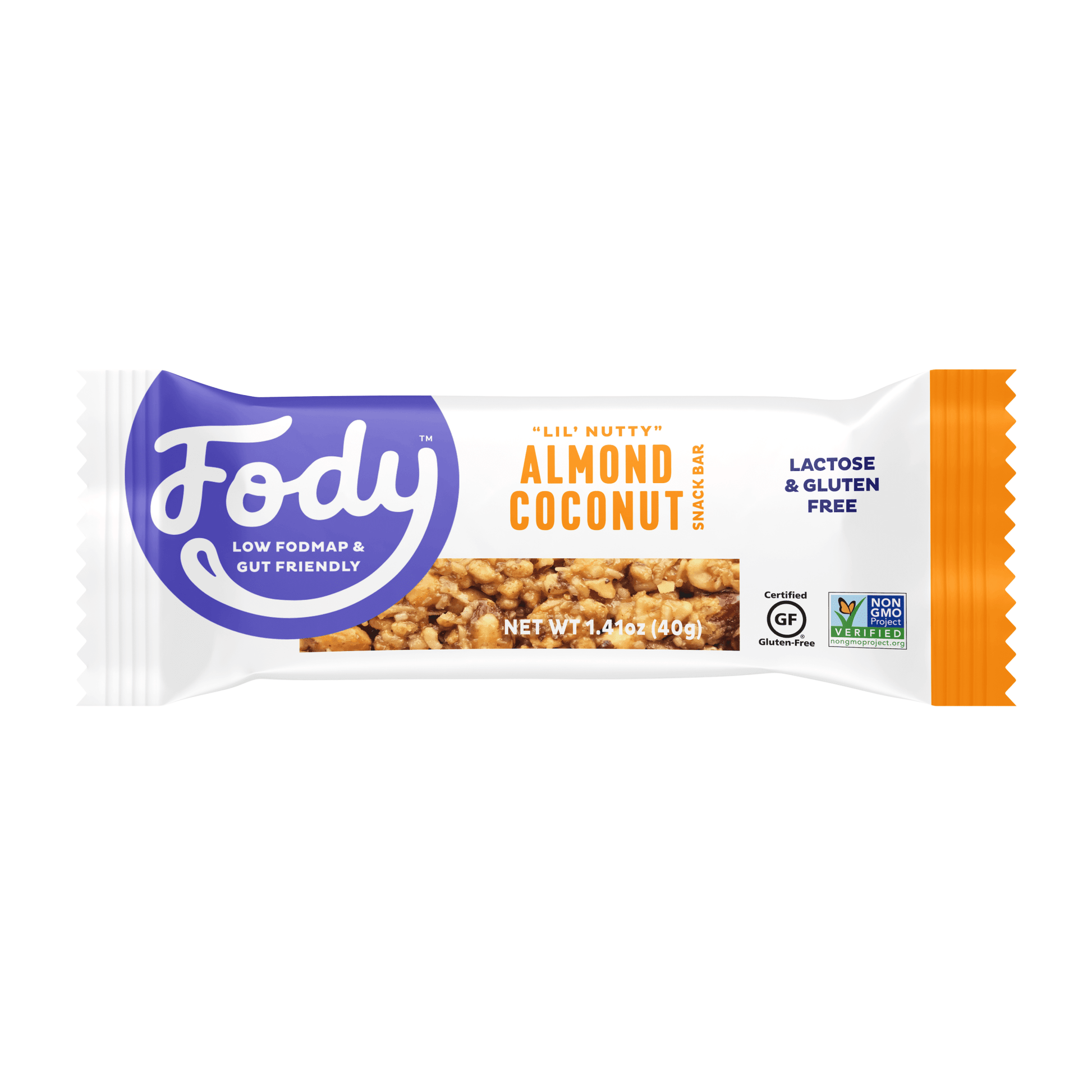 Almond Coconut Riegel (40g) - FODCORNER - (low FODMAP bei Reizdarm)