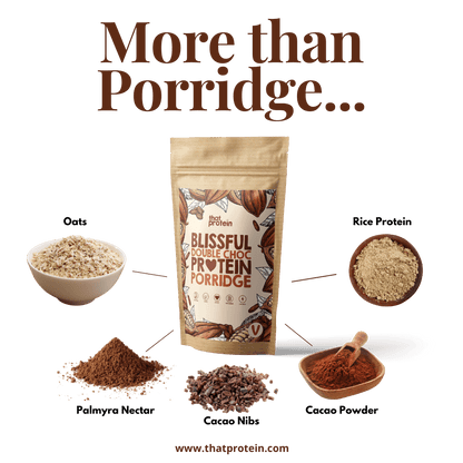 Blissful Double Chocolate Protein Supreme Porridge (600g) - FODCORNER - (low FODMAP bei Reizdarm)