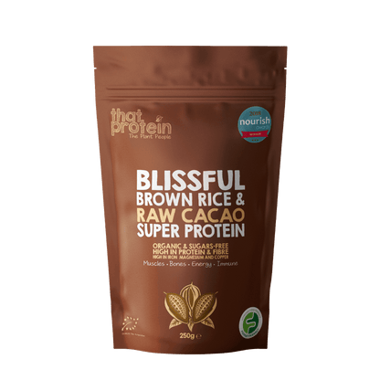 Blissful Raw Cacao Organic Super Protein (250g) - FODCORNER - (low FODMAP bei Reizdarm)