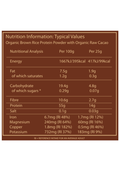 Blissful Raw Cacao Organic Super Protein (250g) - FODCORNER - (low FODMAP bei Reizdarm)