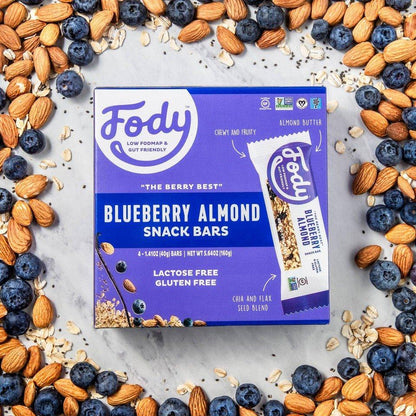 Blueberry Almond Riegel (40g) - FODCORNER - (low FODMAP bei Reizdarm)