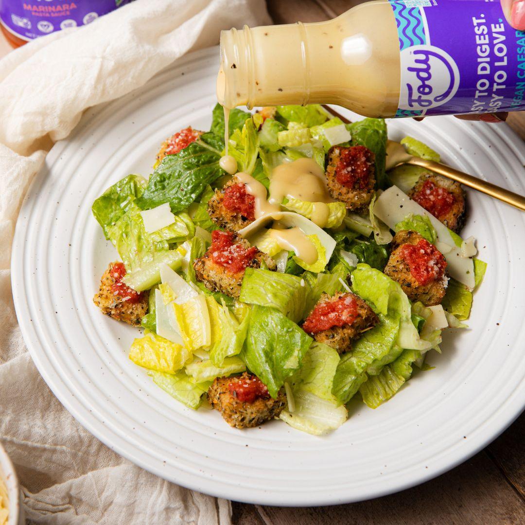 Caesar Salad Salatsauce (236ml) - FODCORNER - (low FODMAP bei Reizdarm)