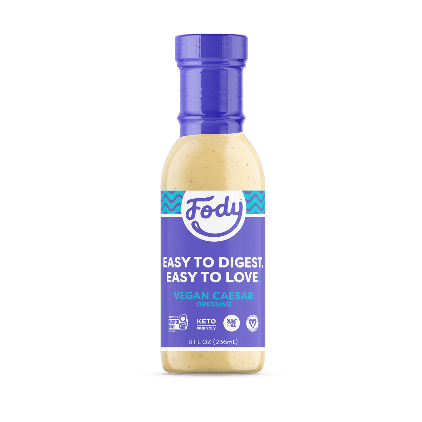 Caesar Salad Salatsauce (236ml) - FODCORNER - (low FODMAP bei Reizdarm)