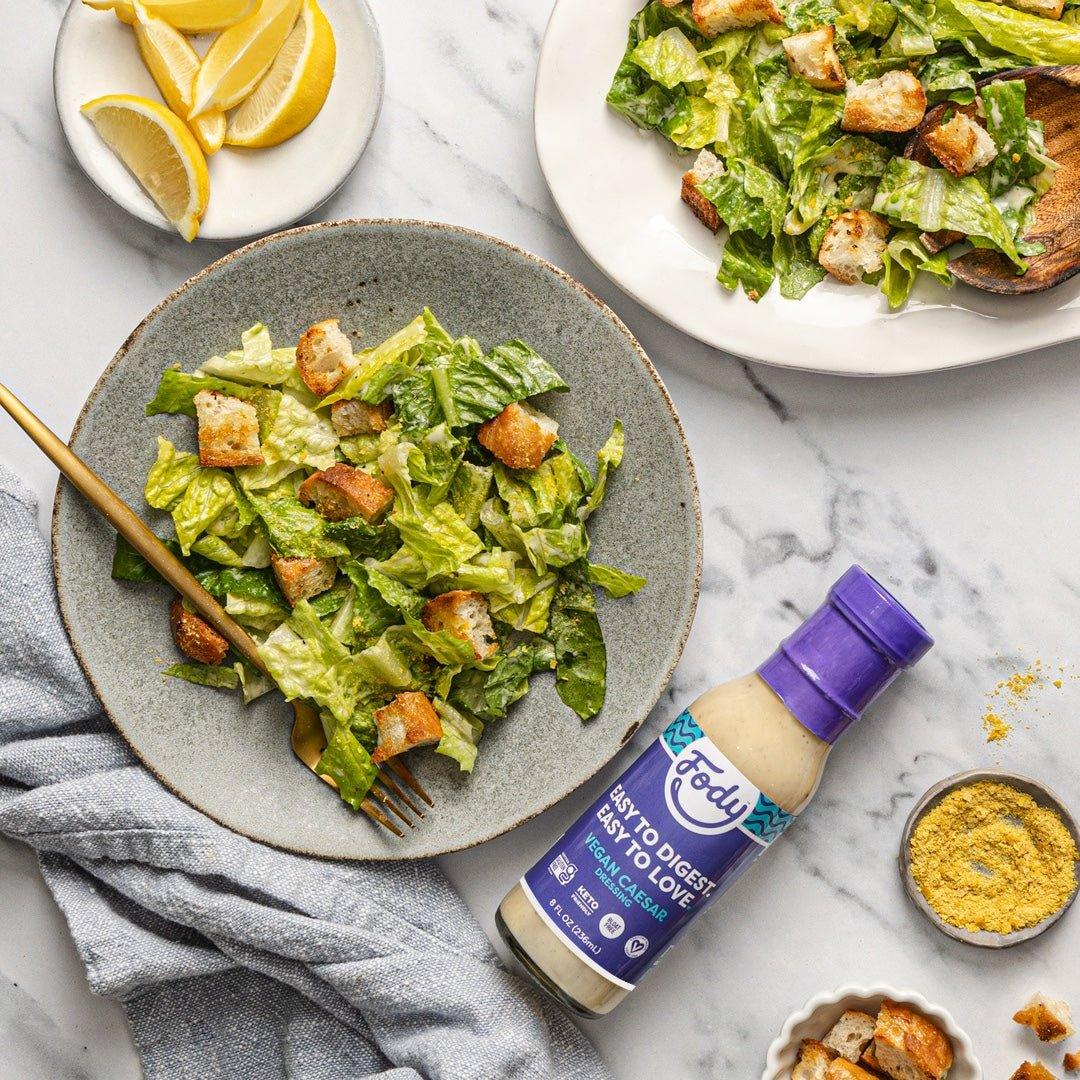 Caesar Salad Salatsauce (236ml) - FODCORNER - (low FODMAP bei Reizdarm)