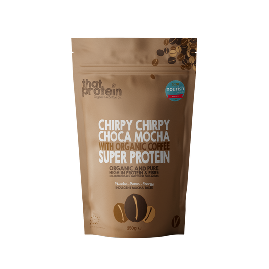 Chirpy Chirpy Choca Mocha Organic Super Protein (250g)