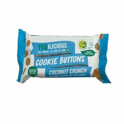 Cookie Buttons Coconut Crunch (30g) - FODCORNER - (low FODMAP bei Reizdarm)