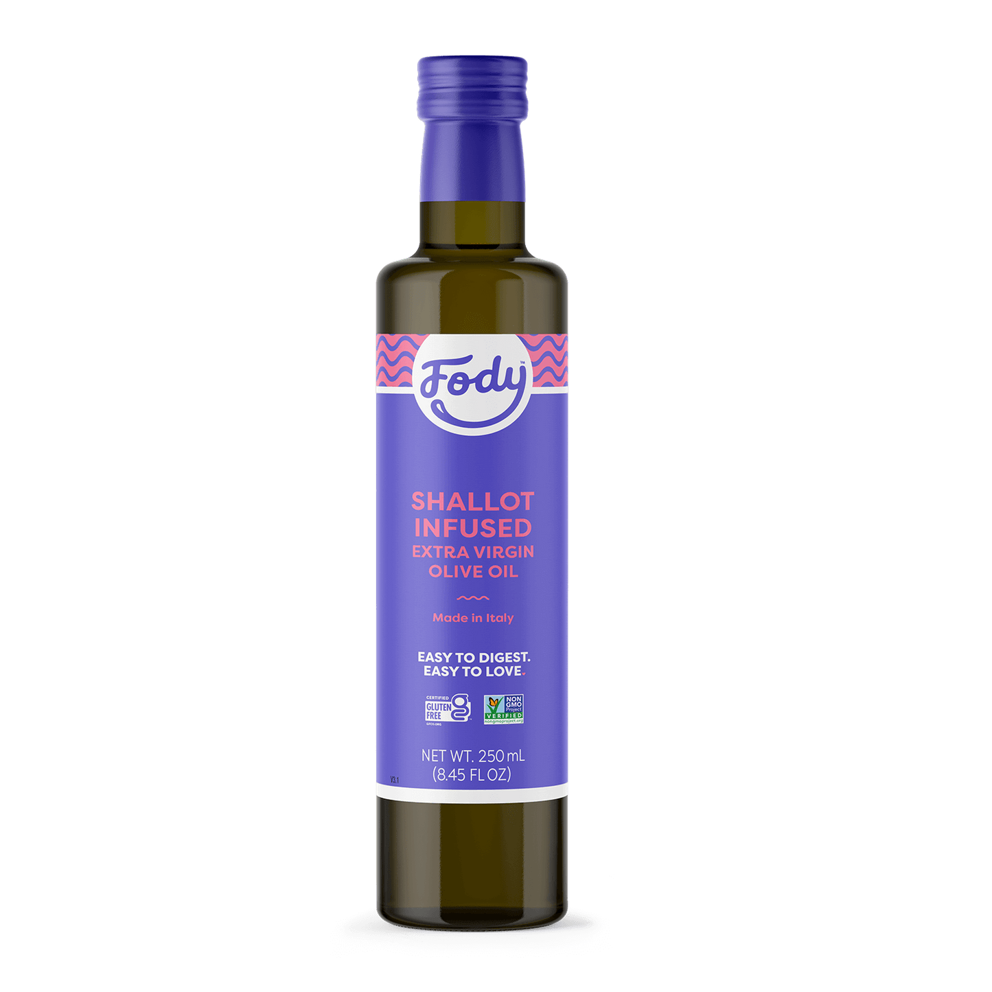 Olio d'oliva infuso di scalogno (250 ml)