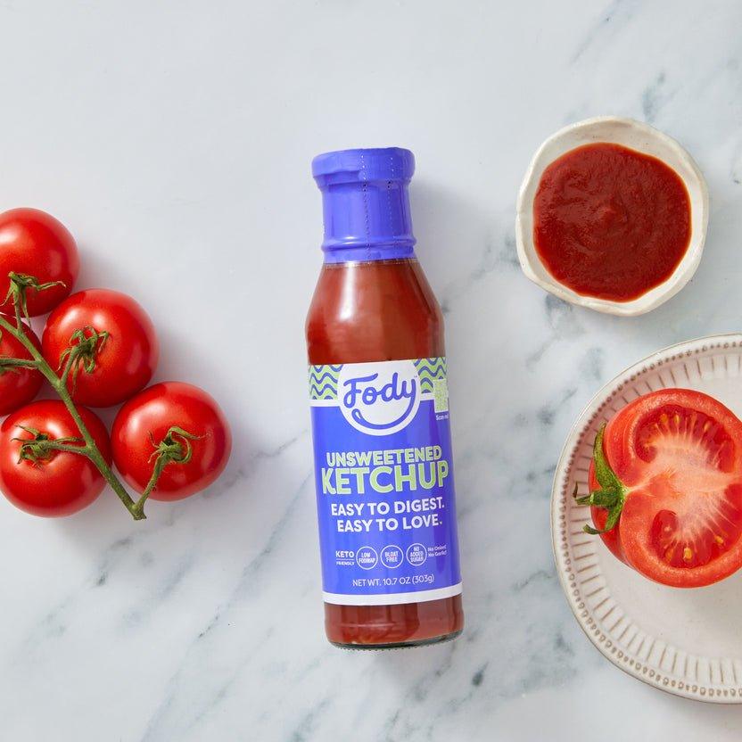 Ketchup (ungesüsst) (303g) - FODCORNER - (low FODMAP bei Reizdarm)