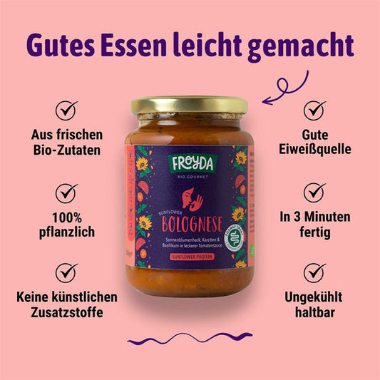 Bolognese de tournesol bio - vegan (350g)