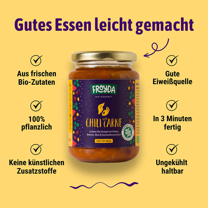 Bio Chili Sin Carne - vegan (350g)