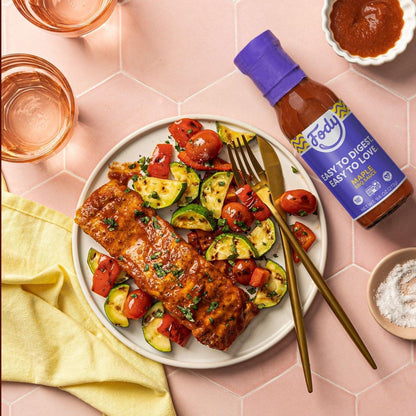 Maple BBQ Sauce (272g) - FODCORNER - (low FODMAP bei Reizdarm)