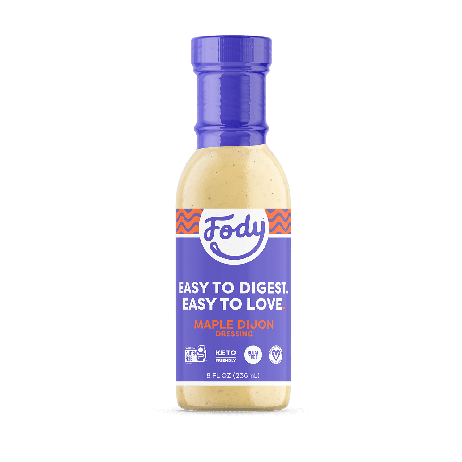 Maple Dijon Salatsauce (236ml) - FODCORNER - (low FODMAP bei Reizdarm)