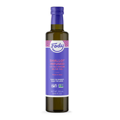 Shallot Infused Olivenöl (250ml) - FODCORNER - (low FODMAP bei Reizdarm)