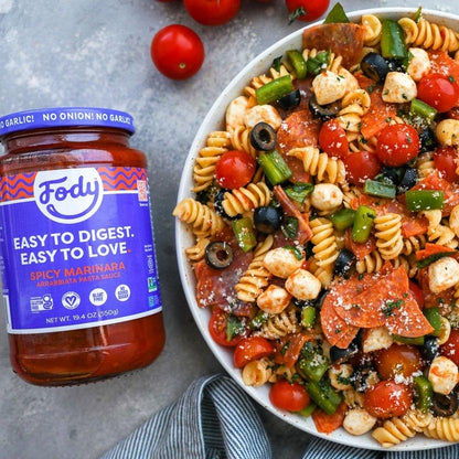 Spicy Marinara (Arrabbiata) Pasta Sauce (550g) - FODCORNER - (low FODMAP bei Reizdarm)