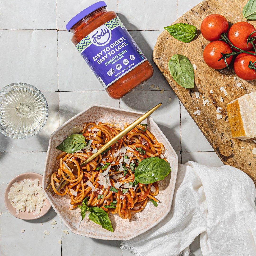 Tomaten & Basilikum Sauce (550g) - FODCORNER - (low FODMAP bei Reizdarm)