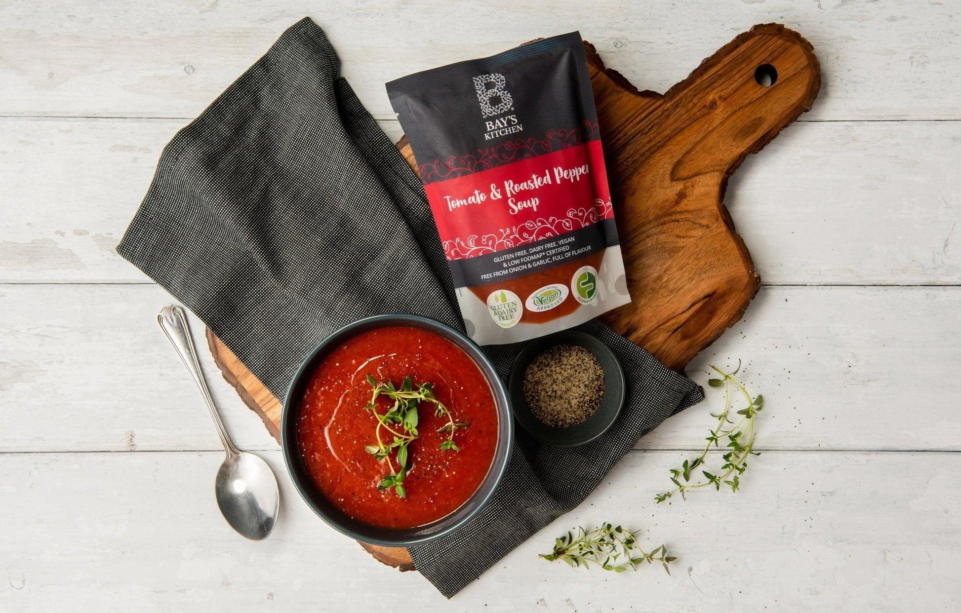 Tomaten & Pfeffer Suppe (300g) - FODCORNER - (low FODMAP bei Reizdarm)