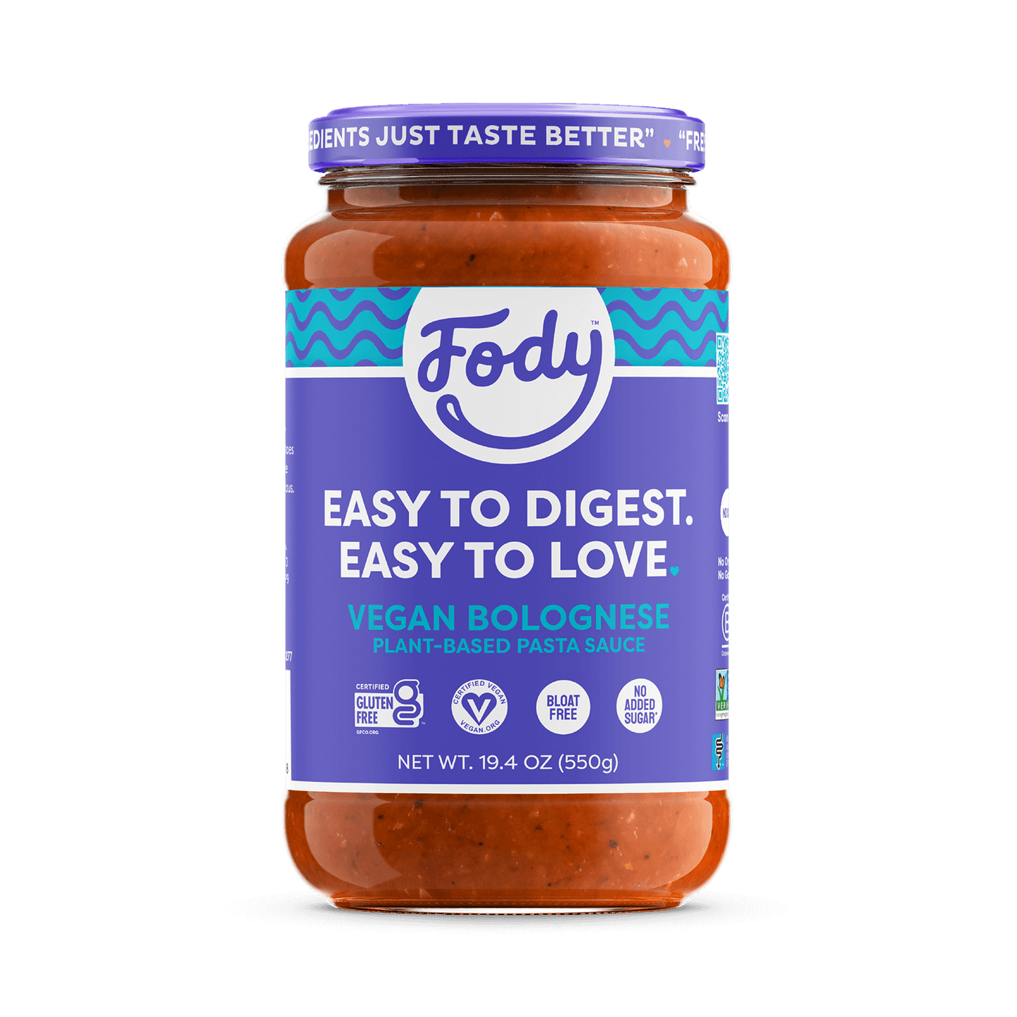 Vegane Bolognese (550g) - FODCORNER - (low FODMAP bei Reizdarm)