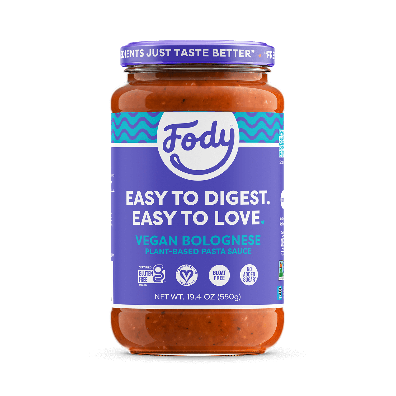 Vegane Bolognese (550g) - FODCORNER - (low FODMAP bei Reizdarm)