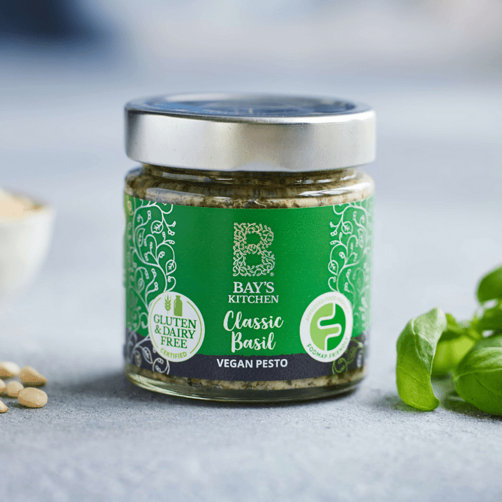 Veganes Basilikum Pesto (190g) - FODCORNER - (low FODMAP bei Reizdarm)