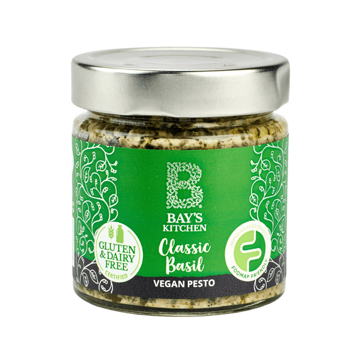 Veganes Basilikum Pesto (190g) - FODCORNER - (low FODMAP bei Reizdarm)