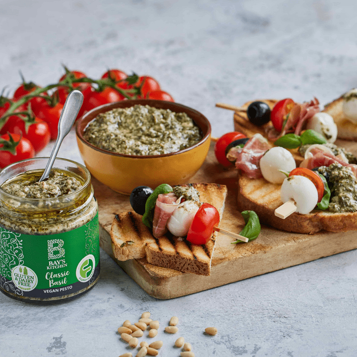 Veganes Basilikum Pesto (190g) - FODCORNER - (low FODMAP bei Reizdarm)