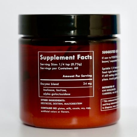 FODZYME Enzyme Supplement TUB (60 servings)